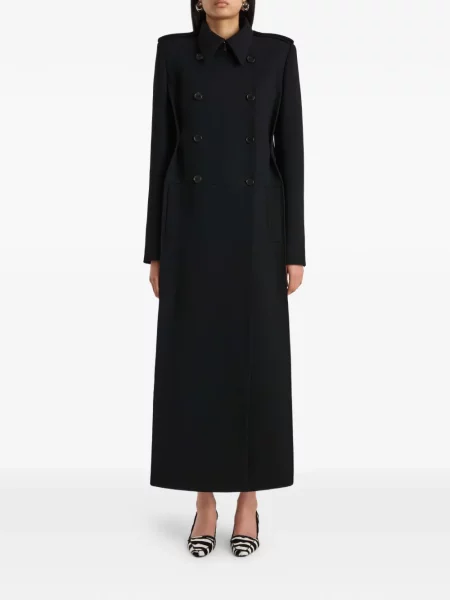 Palton Khaite negru