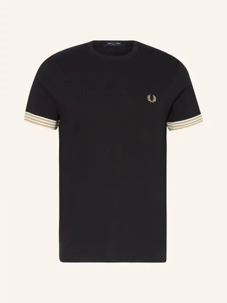 Fred Perry Tričko Z Piké černá