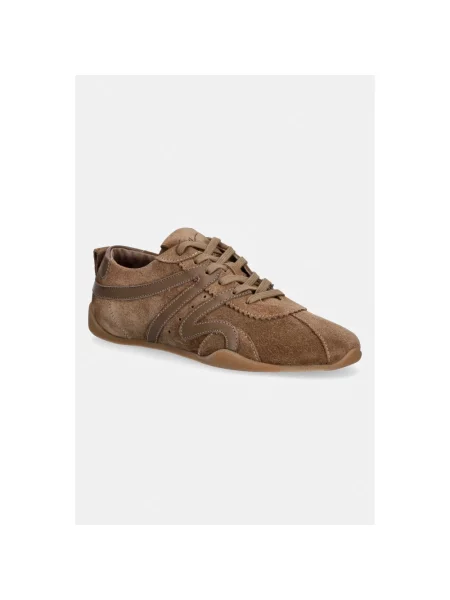 Sneakersy Giuseppe Zanotti skórzane brązowe