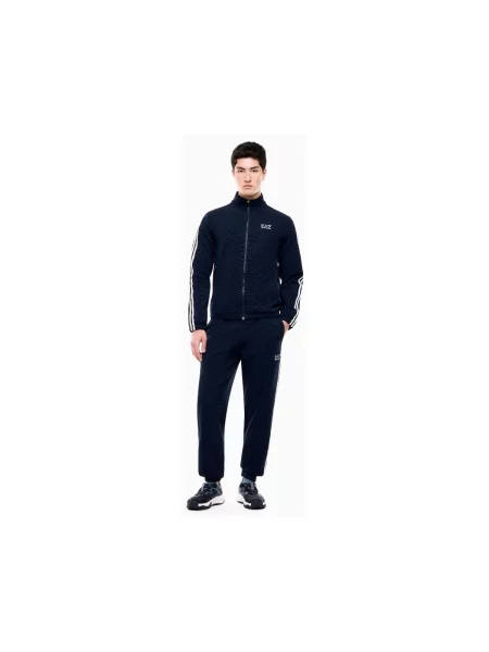 Mikina Emporio Armani Ea7 modrá