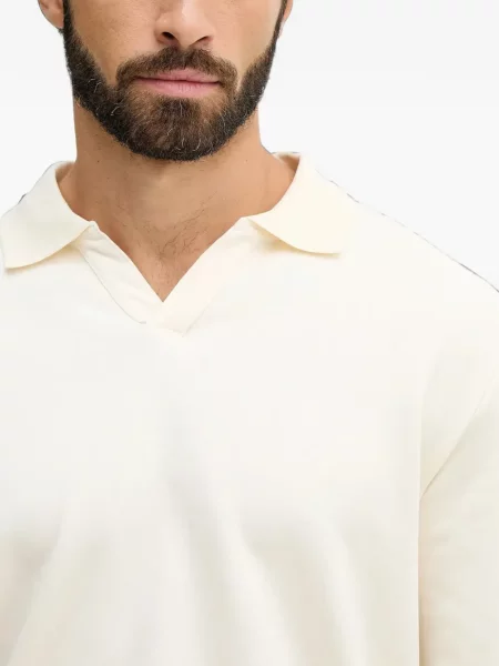 Gulerat lung tricou polo Lindbergh