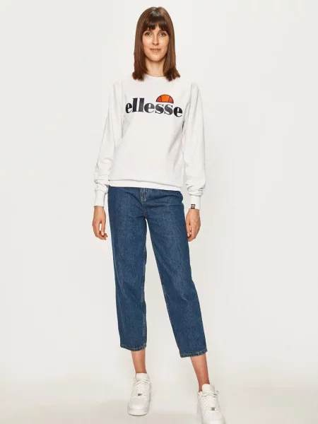 Bluza nierozpinana Ellesse biała
