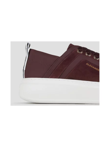 Sneakersy Alexander Smith zamszowe czerwone