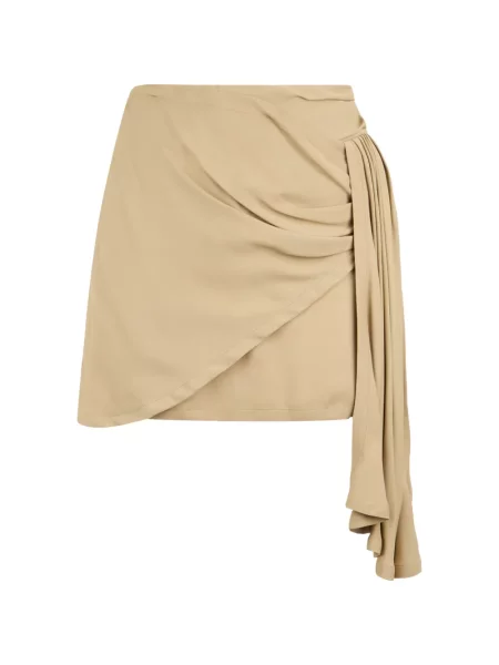 Fusta mini Alberta Ferretti drapată plic