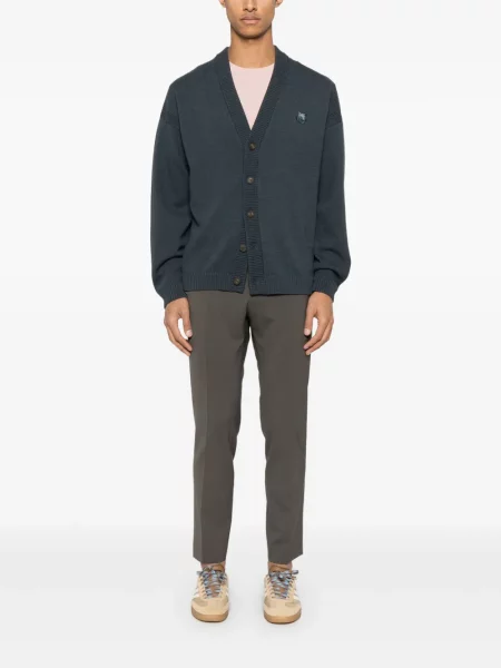 Cardigan Maison Kitsune albastru