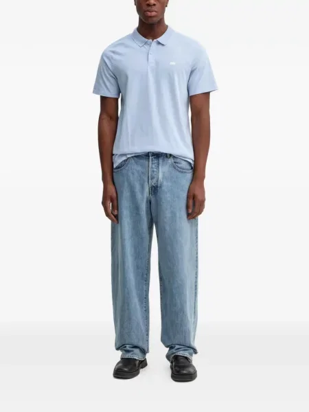 Scurt reversibil tricou Levi's® cu imagine negru