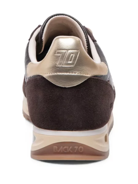 Sneakerși Back 70 din piele maro