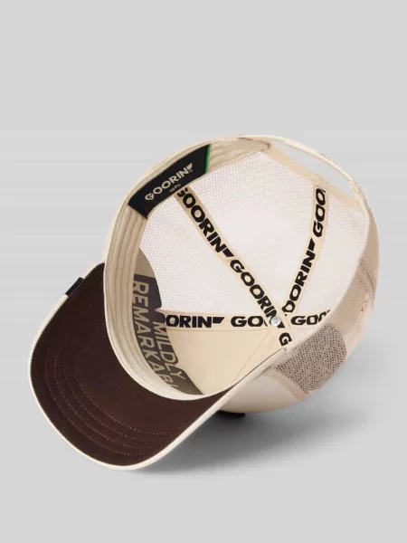 Czapka z daszkiem z wyhaftowanym motywem Goorin Bros