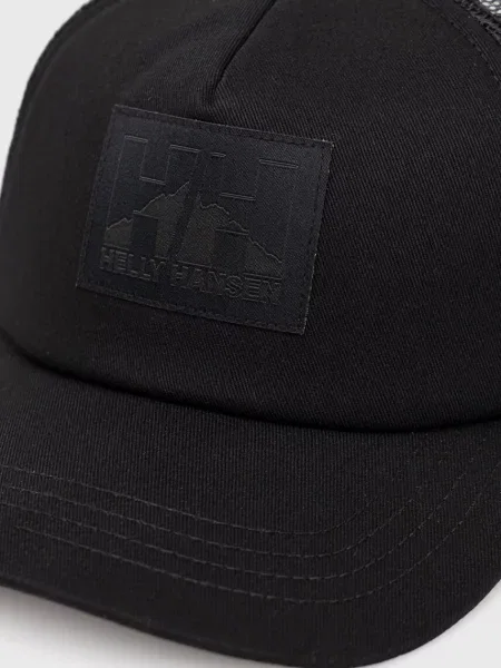 Helly Hansen șapcă cu imprimeu negru