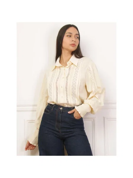 Top La Modeuse žuta