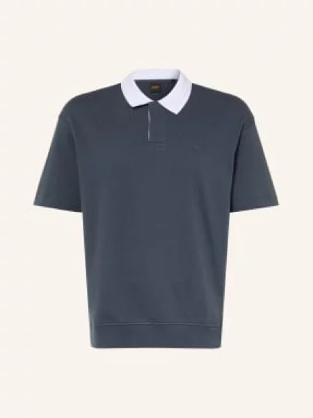 Boss Polokošile tmavě modrá bílá