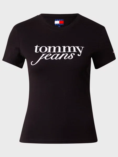 Футболка Tommy Jeans чорна