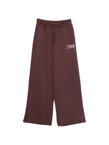 Decupat pantaloni New Balance cu imagine alergare roșu