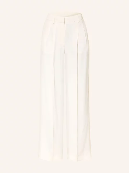 Selected Femme Spodnie Marlene weiss