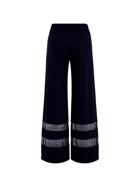 Pantaloni palazzo Frank Lyman albastru