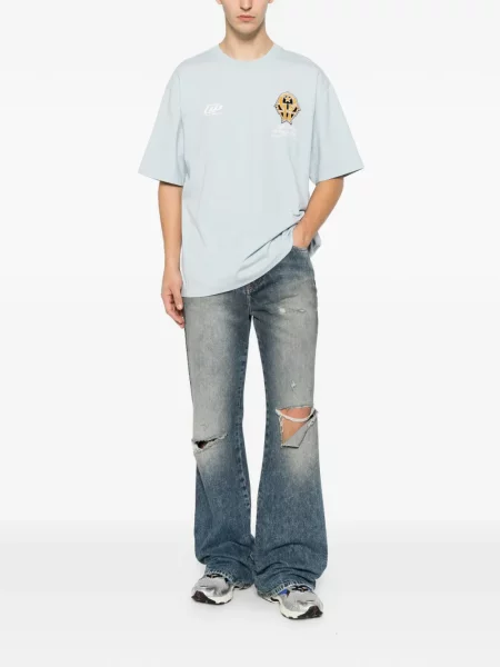 Tricou Off-white cu imagine alb