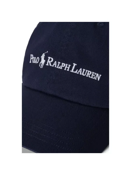 Polo Ralph Lauren czapka z daszkiem Sport Cap granatowy z aplikacją niebieska