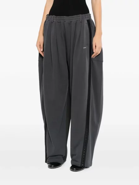 Pantaloni Bonbom alergare gri