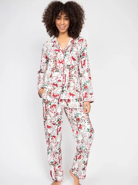 Пижама Cyberjammies из модала белая