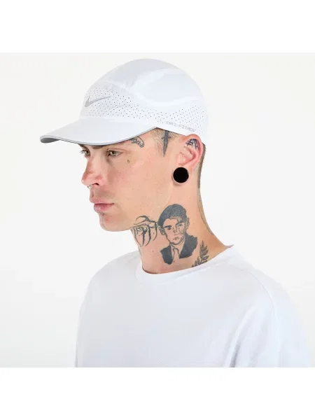Шапка Nike Dri-FIT ADV Fly Unstructured Reflective Cap White/ Anthracite/ Reflective Silv M/L бяло