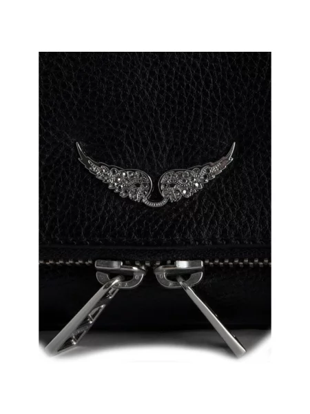 Torebka Zadig & Voltaire skórzana czarna