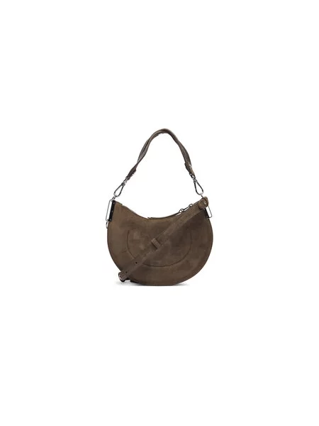 Coccinelle Táska QKG Coccinellesunup Suede E1 QKG 13 03 01 Khaki zöld