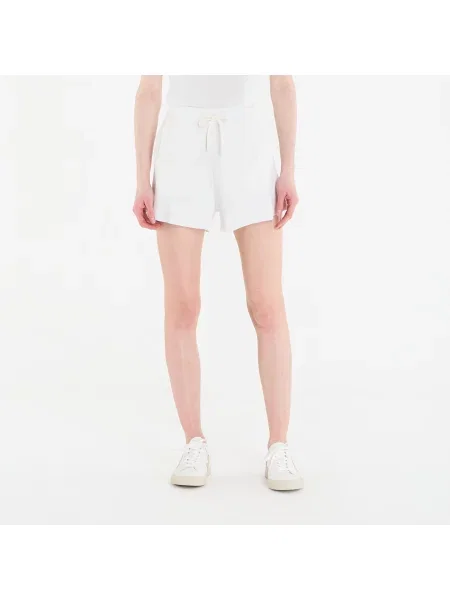 Къси панталони GUESS Gabry Wide Short Sweater Neige White L бяло