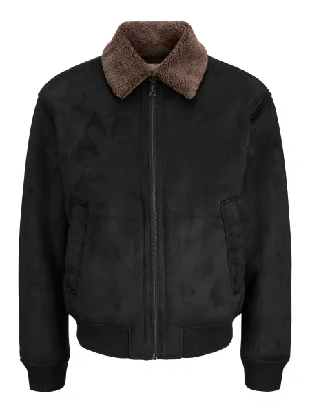 Jack & Jones Premium Geacă de primăvară-toamnă JPRCCLuke maro negru