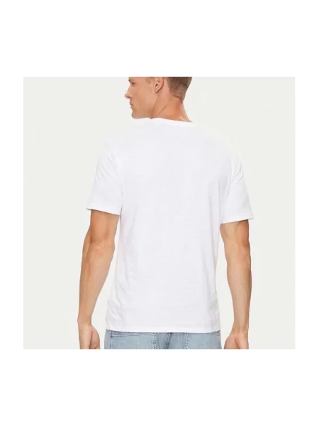 Klasszikus pólóing Guess Jeans fehér