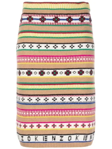 Fustă Kenzo tricotate