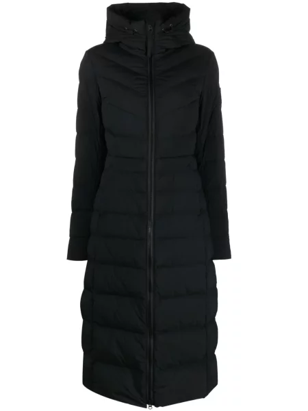 Palton Canada Goose cu glugă negru