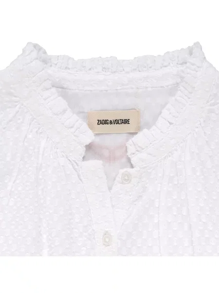 Rochie copii Zadig & Voltaire alb