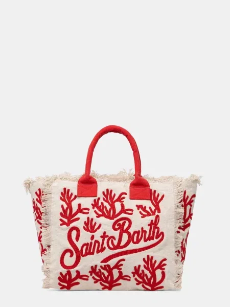 Saint Barth torebka tote beżowa