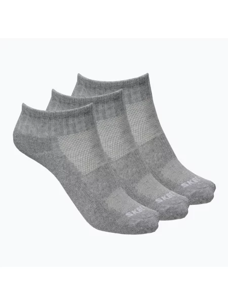 Zokni SKECHERS Terry Qtr Crew grey/grey. Méret: EU szürke