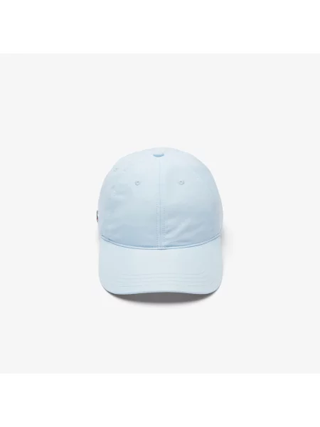 Lacoste Lekka Czapka Sportowa Z Diamentowej Tafty niebieska