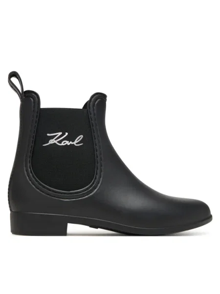 Гумени ботуши Karl Lagerfeld KALOSH II черно