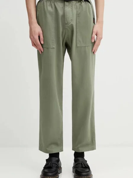 Gramicci pantaloni de LOOSE TAPERED RIDGE PANT verde