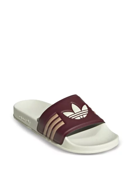 Papuci Adidas alb