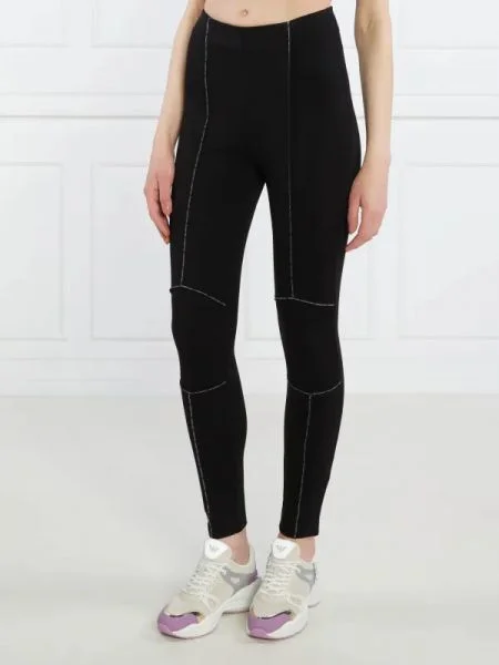 Karl Lagerfeld Leggings punto fekete