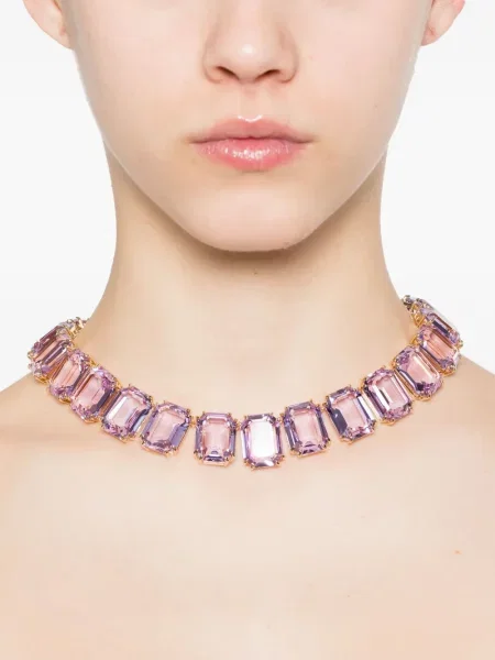Colier Swarovski auriu