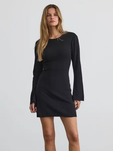 Noisy may Rochie tricotat NMTIFFANY' negru