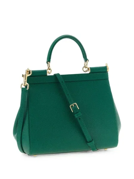 Geantă shopper Dolce & Gabbana verde