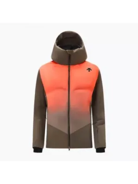 Горнолыжная куртка Descente оранжевая