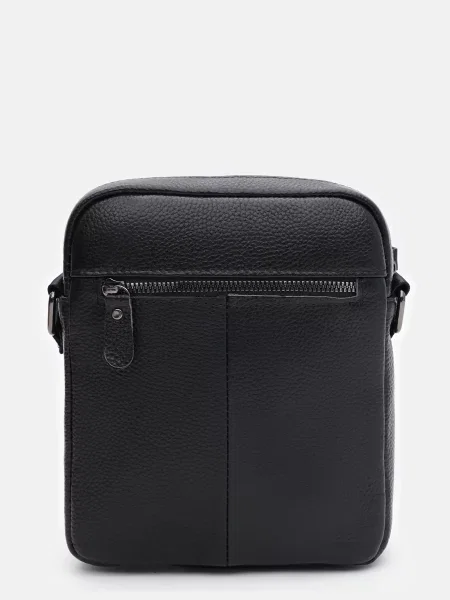 Borsa Leather Мессенджер Шкіра чорний