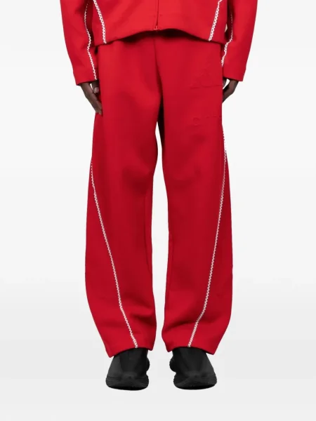 Geantă Adidas cu dungi cu imagine maro