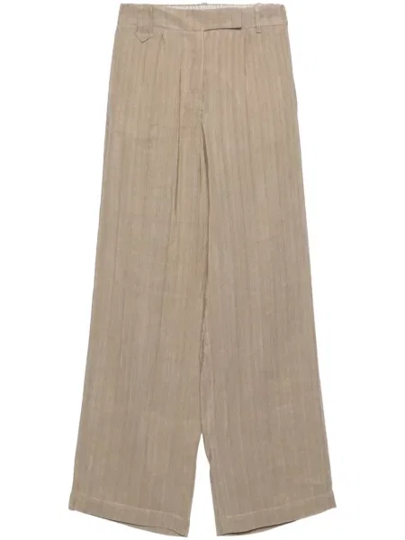 Pantaloni Alysi cu model herringbone