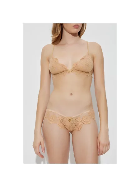 Stringi Dsquared2 beżowe
