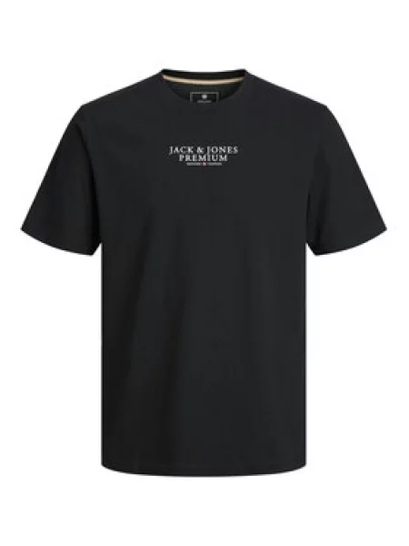 JACK & JONES Majica ARCHIE rdeča bela črna