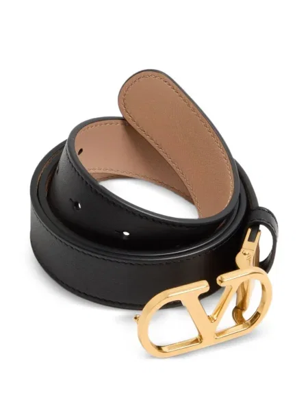 Curea Valentino Garavani din piele negru