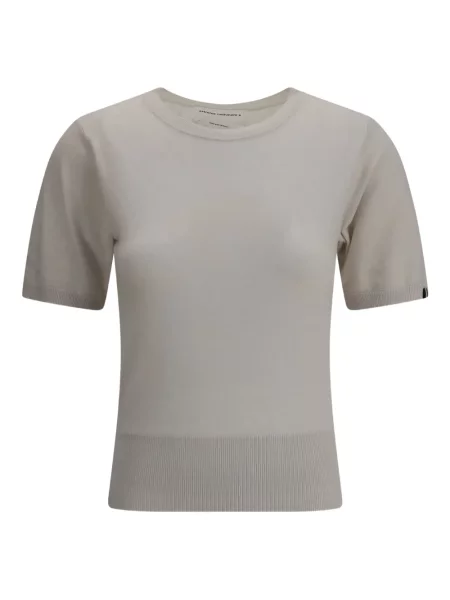 Tricou Extreme Cashmere din cașmir gri